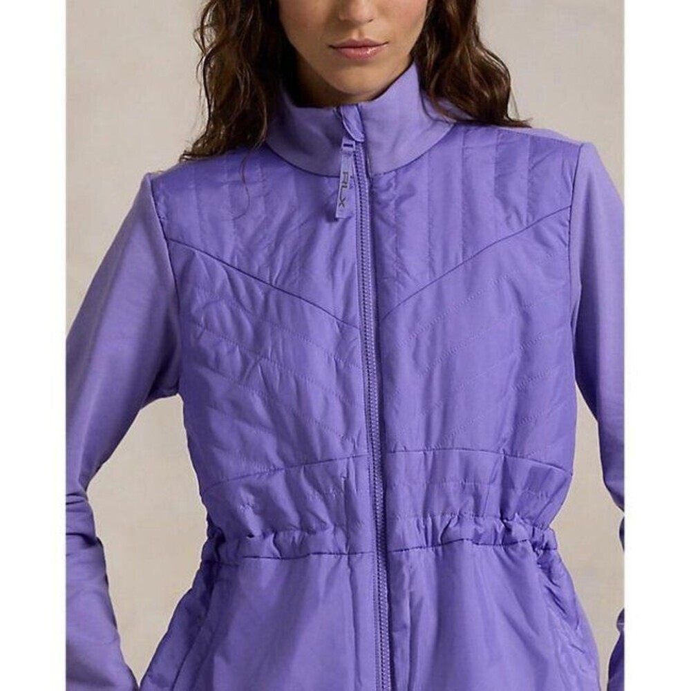 NEW RLX Ralph Lauren Women's L Quilted Front Hybrid Jacket NWT $198 - Picture 5 of 6